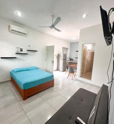 Felipe Carrillo Puerto Apartamento | Departamento céntrico con estacionamiento 1
