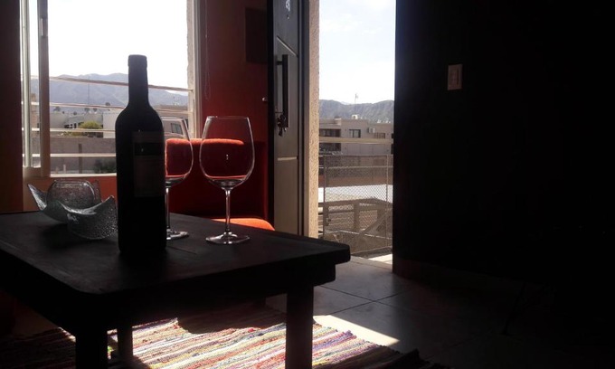 Las Heras Apartamento | Departamento BOUTIQUE DE DISEÑADOR " TERRAZA 26 " con Cochera - Vista a la Montaña