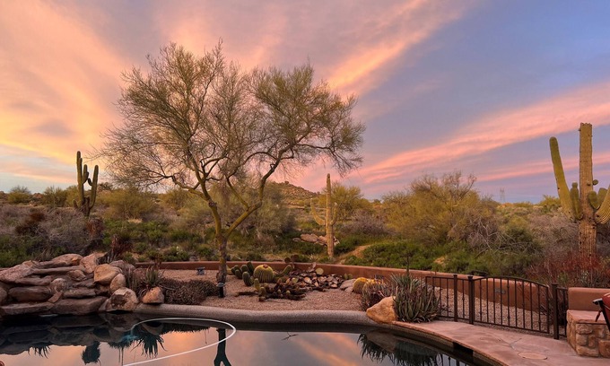 Scottsdale Casa | Desert living with gourmet kitchen, pool, spa, and separate casita!