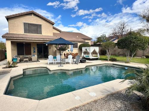 Signal Heights Casa | Desert Oasis 4BD 3BA, Lux Resort Pool in Mesa, AZ