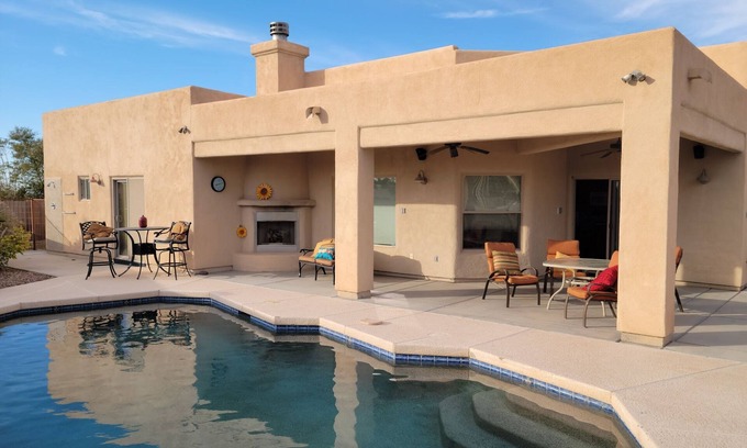 Fortuna Foothills Casa | Desert Oasis - 4BR/2BA Home with Pool & Spa