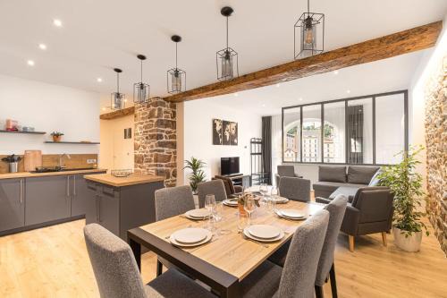 Gorge de Loup Apartamento | Design et charme, 100m2 face à la Saône