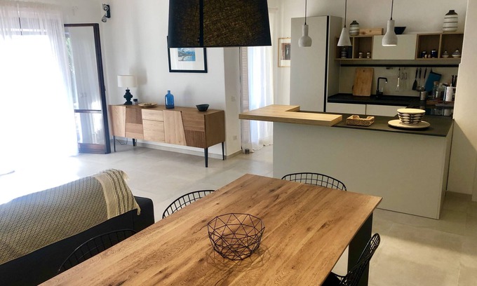 Costa Rei Villa | Casa de diseño junto al mar.