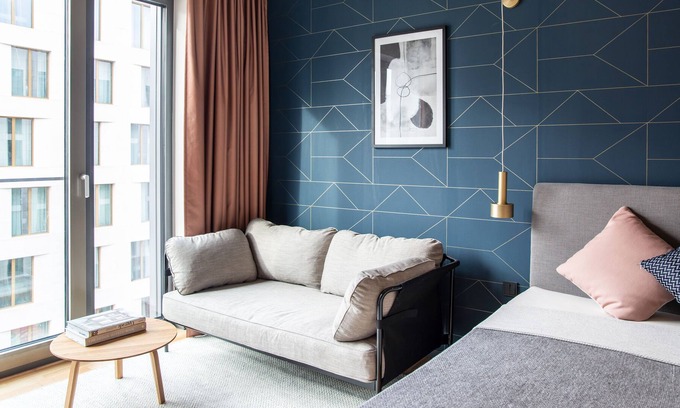 Darmstadt Casa | Design Serviced Apartment in Darmstadt - Zentrum, Langzeit, Dachterrasse