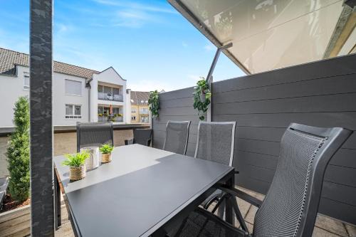 Center/Hamm-Bossendorf Apartamento | Design-Wohnung I Balkon I sehr zentral I Küche
