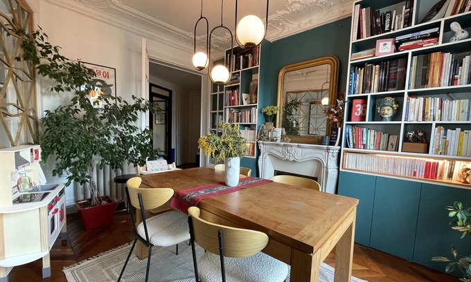 Asiatique Apartamento | Design family apartment in Paris