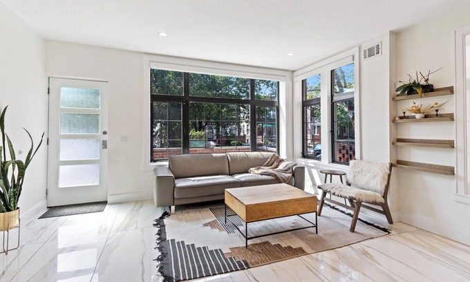 Crown Heights Casa | Designer Home Patio Parking