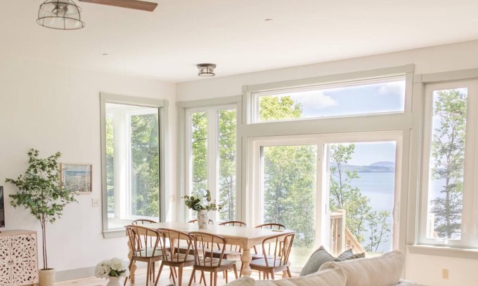 Trenton Casa | Designer Oceanfront, Views of Acadia National Park, Near Bar Harbor