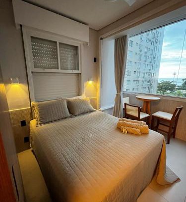 Boqueirao Apartamento | Desperte com vista para o mar - luxo e conforto no melhor bairro de Santos