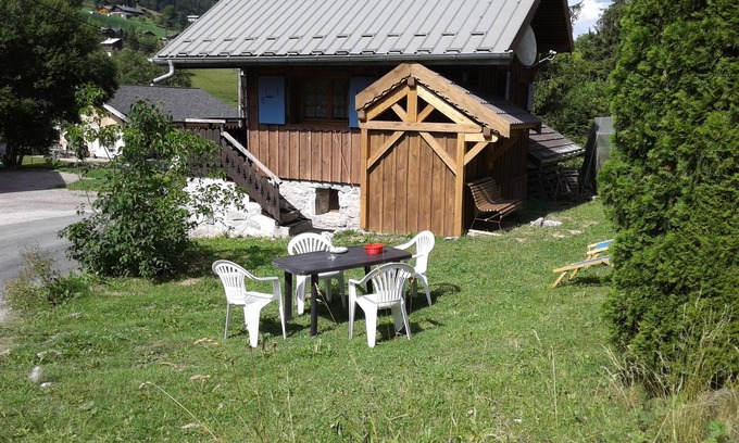 Les Gets Chalet De Esquí | Chalet independiente y atípico 4 pers. Les Gets a 1 km de las pistas, terreno de 200 m2