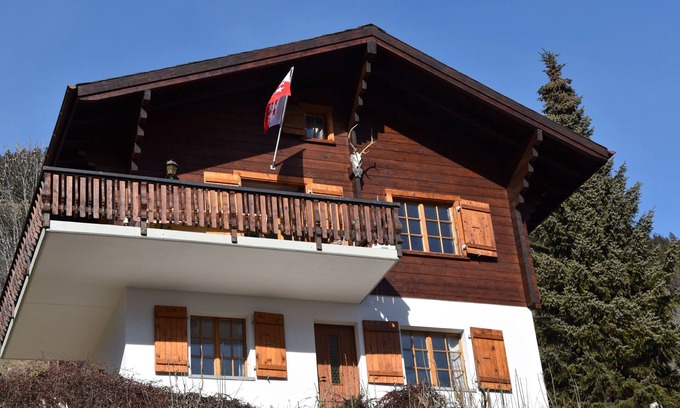 Riederalp Chalet De Esquí | Chalet familiar independiente con fantásticas vistas y totalmente equipado.