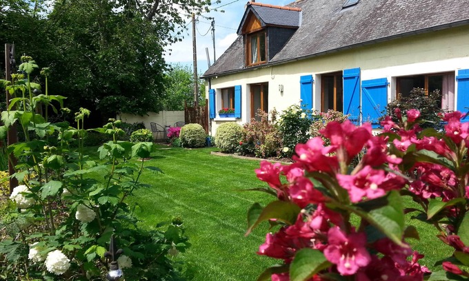 Vieux-Viel Cabaña | Casa de vacaciones independiente en la bahía del Mont Saint Michel