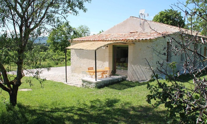 Forcalquier Casa | casa de piedra independiente en Forcalquier, en el campo, con excelentes vistas