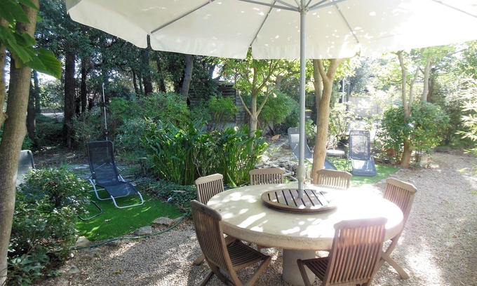 Le Thoronet Casa | Casa unifamiliar de 1 planta y jardín.