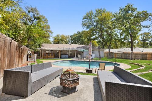 North Richland Hills Casa | DFW Mid-Cities Oasis with Pool, Hot Tub and Fire Pit
