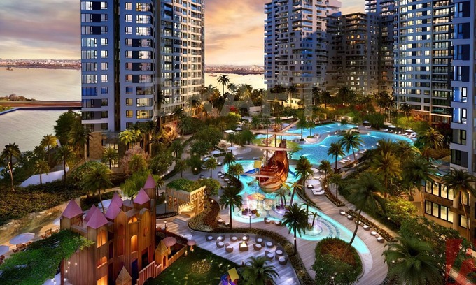 Thu Thiem Condominio | Diamond Island - Mekong Retreat Apartment