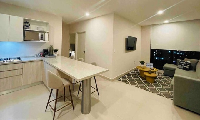 Monterrey Apartamento | DIANA NANCY ARENA 16-14 · Modern Apartment with A/C, 5 min from Arena, BBQ