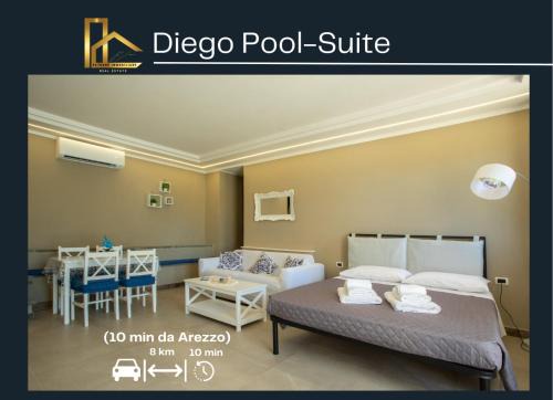 Arezzo Apartamento | Diego Pool-Suite