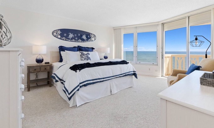 Ormond-by-the-Sea Condominio | Direct Beachfront Condo with Amazing Panoramic Ocean Front Views (11th floor)
