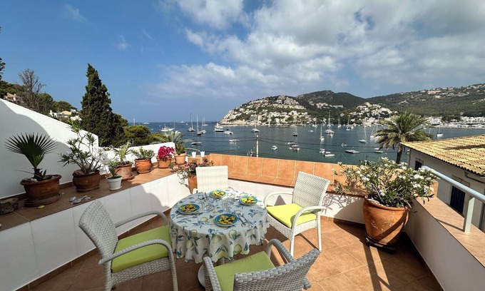 Port d'Andraitx Apartamento | Direkt am Meer, Zentral, bla bla bla