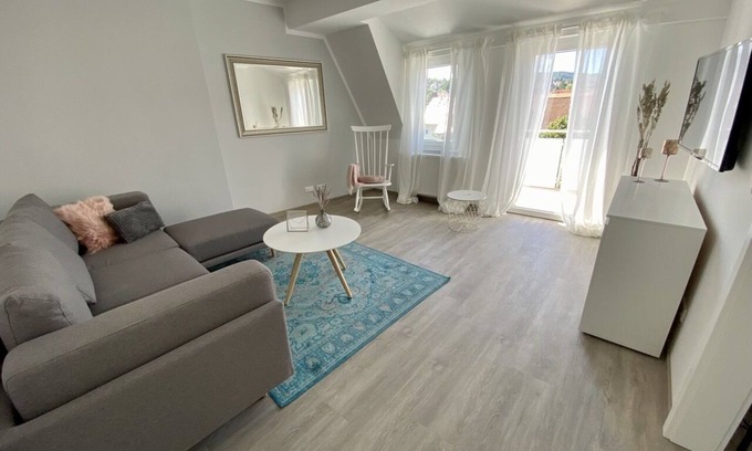 Eisenach Apartamento | zehn-Apartamento-Vista a la Ciudad-Baño Privado