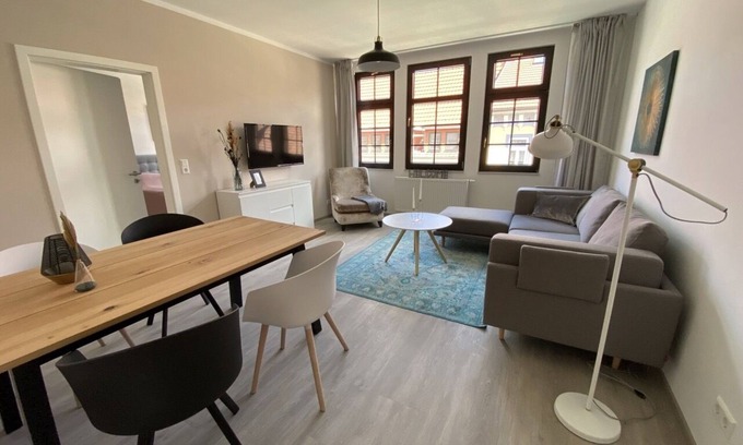Eisenach Apartamento | neun-Apartamento-Vista a la Ciudad-Baño Privado