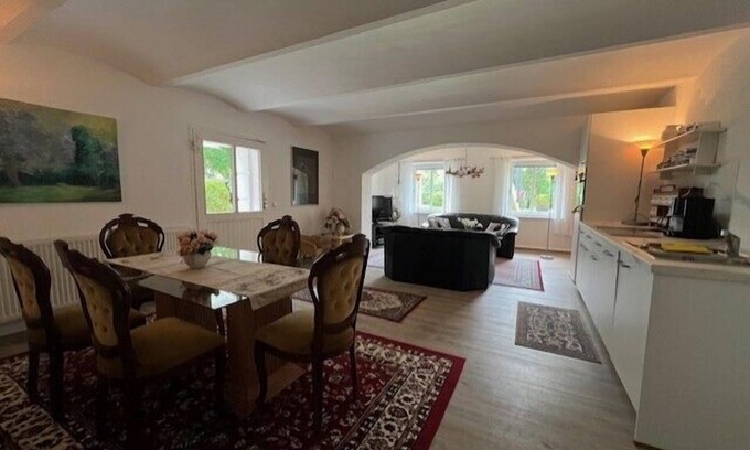 Bad Doberan Apartamento | Discover a little paradise in a park-like garden in the heart of Bad Doberan in a beautiful villa