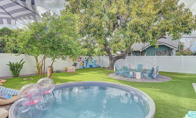Henninger Park Casa | Disneyland 12m! Themed Decor, Pool, Fire Pit, BBQ, Game Room & EV Charger