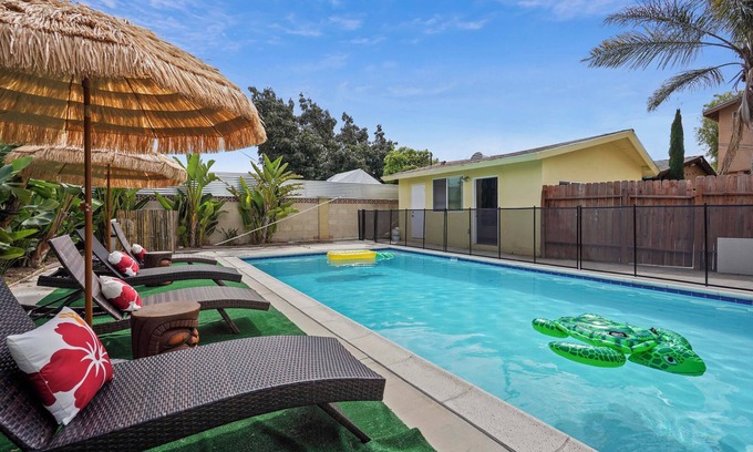 Southwest Anaheim Casa | Disney Themed 4-bedroom house w/ pool ~10 min away from Disneyland