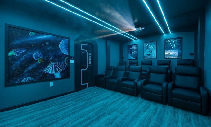 Cypress Casa | Disneyland Oasis: Heated Pool, Arcade, theater +