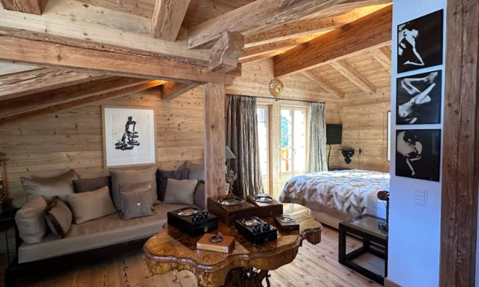 Schoenried Chalet De Esquí | Divine Gstaad Chalet In Pure Elegance