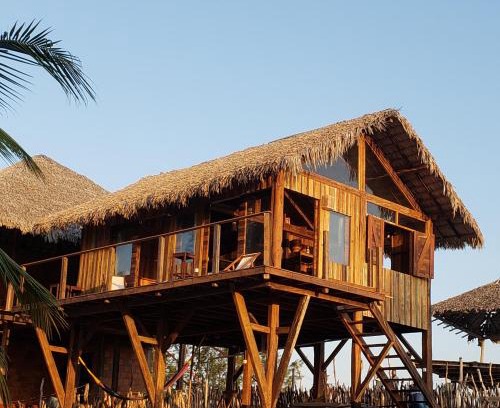 Tatajuba Casa | Divino Tatajuba eco-bungalow, beach kite front, amazing view!