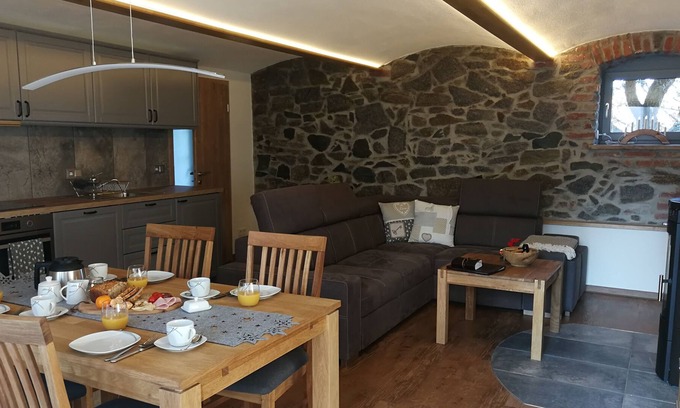 Malschwitz Apartamento | "Doberschützer Hof", apartamento con sauna