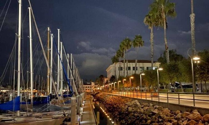 Central San Pedro Casa | Dockside · Modern Townhome w/Views, Theatre, All Amenities!