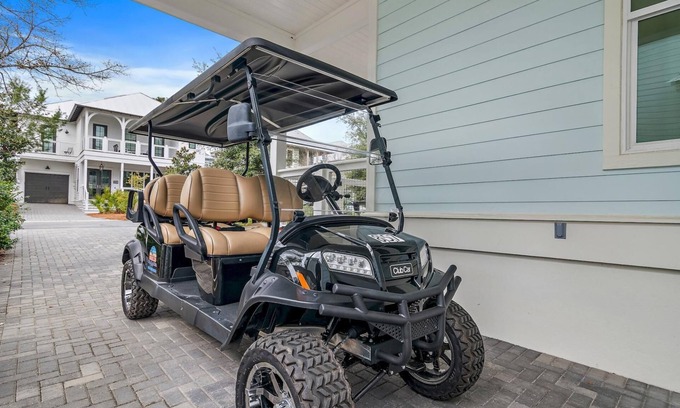 Lakeside at Blue Mountain Beach Casa | Autumn Stays Available! Dog-Friendly! 30A Beaches! Community Pool! 4 Adult Bikes!