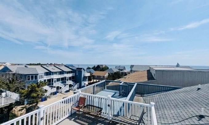 Dewey Beach Casa | Vivir en la playa ... Vista al mar, cuarto de la playa