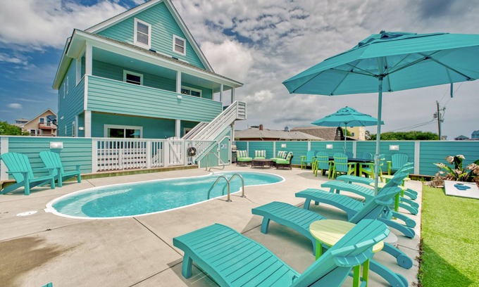 Buxton Casa | Dog-friendly home with private pool, hot tub, ocean view, & high-speed WiFi