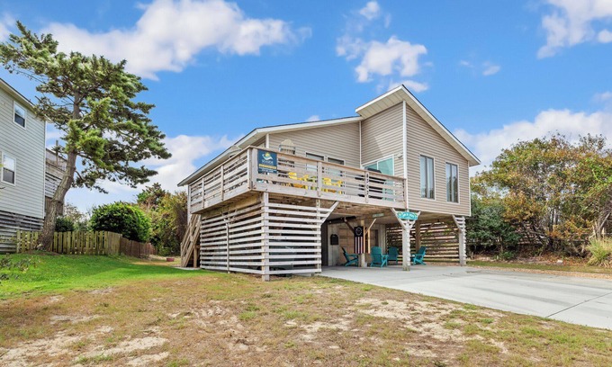 Nags Head Casa | Dog-Friendly OBX Escape w/Pool & Hot Tub