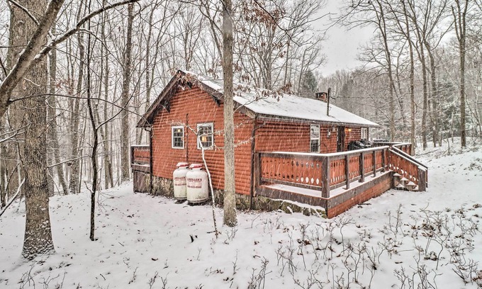 Hickory Hills Cabina | Dog-Friendly Poconos Cabin ~ 15 Mi to Skiing!
