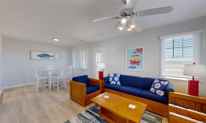 Buxton Casa | Dog-friendly townhouse with pool access, W/D, AC & ocean views - walk to beach