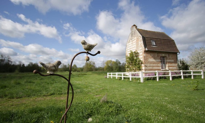 Epagne-Epagnette Casa | Casita al borde del agua, bicicletas eléctricas, puerta Baie de Somme