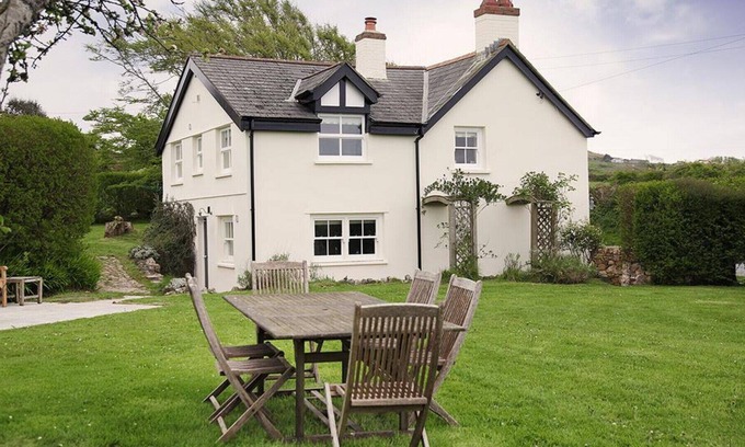 Llangennith Casa | Dollars Cottage - Cuatro Habitaciones Casa, Capacidad 7
