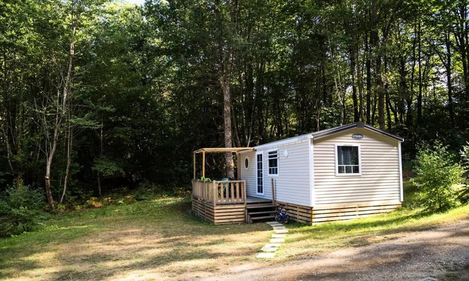 St-Sulpice-de-Mareuil Casa | Domaine de Corneuil *** - Mobile home Premium Verveine - 2 bedrooms + terrace 11.25 m2 6 people
