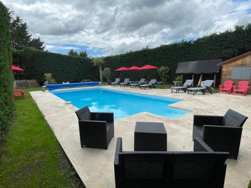 Noyers-sur-Cher Casa | Domaine entier Le Clos des Trois Provinces 20 personnes Zoo Beauval