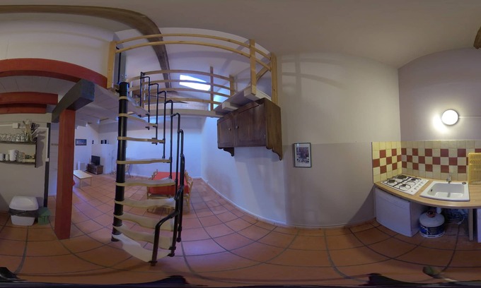 Theza Cabaña | Gîte-Atelier-Baño Privado-Estándar-Vista al Jardín