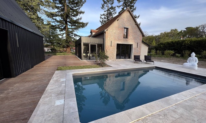 Pruniers-en-Sologne Casa | Lugar excepcional. Diseño y lujo refinado cerca de los Castillos del Loira