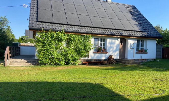 Lniano Chalet De Esquí | Domek nad jeziorem Bory Tucholskie las jeziora wakacje weekend Błądzim
