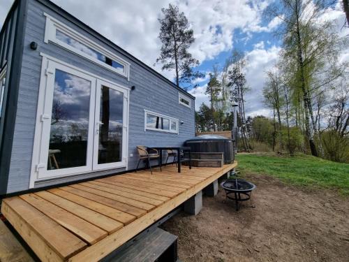 Podjazy Casa | Domek nad jeziorem z jacuzzi