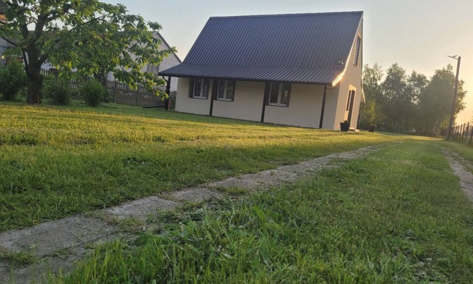 gmina Młodzieszyn Cabaña | Domek nad stawem agroturystyka