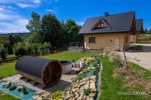 Raba Wyzna Chalet De Esquí | Domki Harkabuz Sauna & Jacuzzi